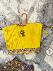 Two-Piece yellow outfit