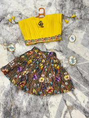 Two-Piece yellow outfit
