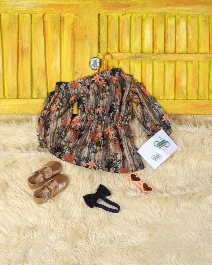 Chic off-shoulder dress